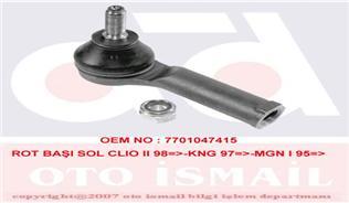 ROT BAŞI SOL RENAULT CLIO 3 05 12 CLIO 2 98 CLIO SYMBOL 98 KANGOO 98 MEGANE 1 96 MODUS 04 NISSAN MICRA 3 K12 03 10
