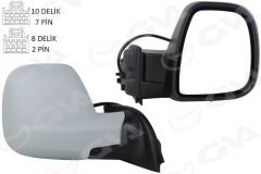 DIŞ DİKİZ AYNASI SAĞ RIFTER-BERLINGO 2019 COMBO-PROACE CITY 19 ELEKTRİKLİ REZİSTANSLI SENSÖRLÜ OTOMATİK AÇMA KAPAMA