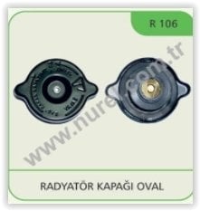 RADYATÖR KAPAĞI TERMOSTATLI OVAL ÜNİVERSAL