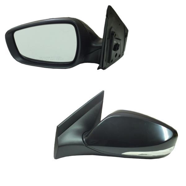 DIŞ DİKİZ AYNASI SOL BLUE 12> ELEKTRİKLİ ISITMALI SİNYALLİ SİYAH KAPAK DÜZ CAM 6 FİŞ VM-6451NEHL