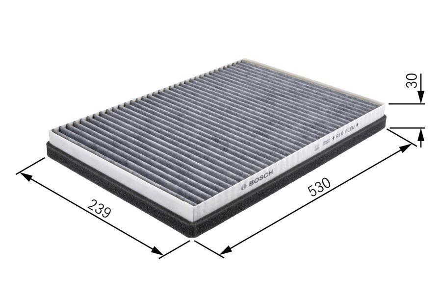 POLEN FILTRESI BMW X5 E53 . LAND ROVER RANGE ROVER 3 L322 02>12 KARBONLU