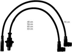 x BUJİ KABLOSU P205-P405 88 BX 1.4-1.6 8V
