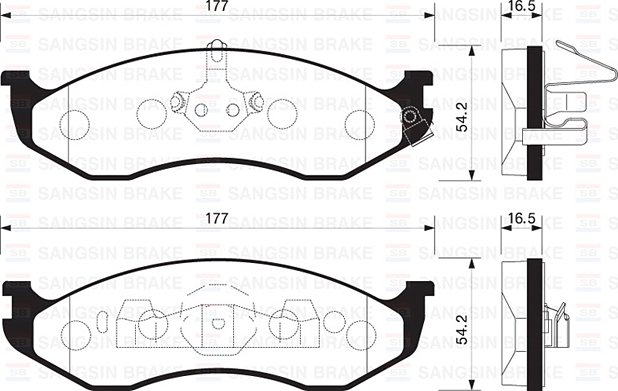 ÖN FREN BALATA JEEP GRAND CHEROKEE 1 4.0L 5.2L 91-99 . WRANGLER 96-07