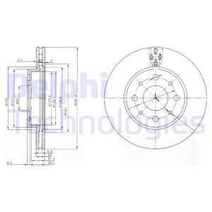 ON FREN DISKI FIAT 500 08 500C 09 PANDA 12 FORD KA 1.3 TDCİ 09 0.9-1.2-1.4-1.3DMTJ 240.5