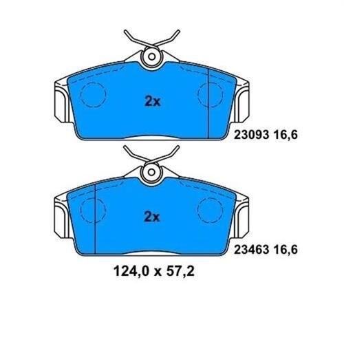 ÖN BALATA PRIMERA P11 1.6 2.0 96/12.02 ALMERA 1.5 1.8 00 1.5DCİ 2.2DCİ 03 0986TB2346