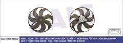 FAN MOTORU DAVLUMBAZLI GOLF 4-POLO 95-99 -LEON 99-06 TOLEDO 2-OCTAVIA 01-06 250-80W-350mm