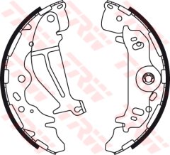 ARKA PABUÇ BALATA HYUNDAI H1-STAREX 2.4-2.5TD 97-04 H1 2.5CRDİ 2006 2011 295x54