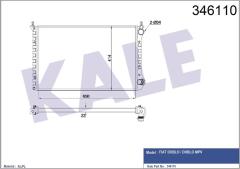 RADYATÖR DOBLO-DOBLO CARGO 1.4 10/05 1.6-1.9D 01 MEK AC AL/PL/BRZ