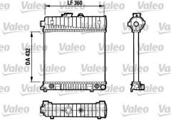 MOTOR SU RADYATORU MERCEDES M111 W202 S202 W210 S210 KLIMASIZ