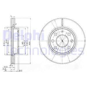 ÖN FREN AYNASI CORSA C 1.0-1.2 16V 01 11 ABS Lİ 240x20x4DLxHAVALI