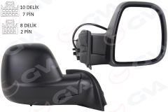 DIŞ DİKİZ AYNASI SAĞ RIFTER-BERLINGO 2019 COMBO-PROACE CITY 19 ELEKTRİKLİ DESENLİ REZİSTANSLI OTOMATİK AÇMA KAPAMA