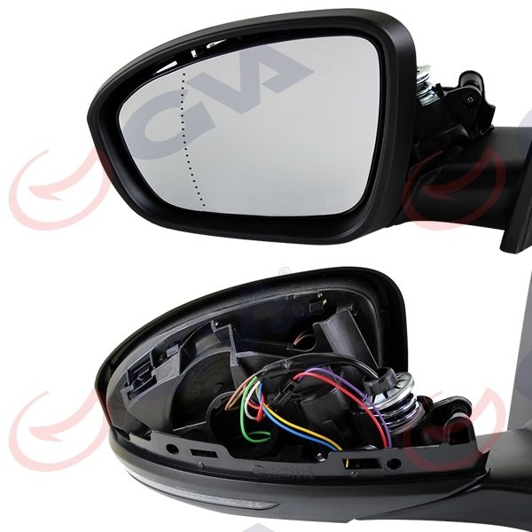 DIŞ DİKİZ AYNASI SOL MEGANE 15 ELEKTRİKLİ ISITMALI KATLANIR SİNYALLİ ASTARLI ASFERİK VM-6142EBFPAL
