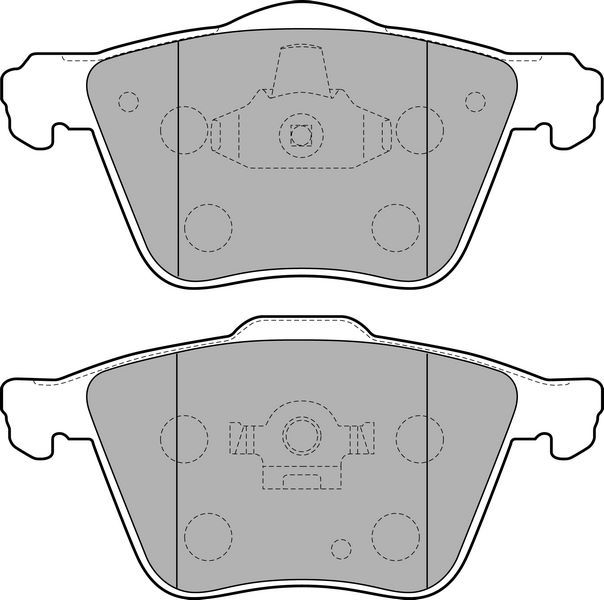 ÖN BALATA VOLVO XC90 2.5T 02 D5 02 T6 02 D5 V8 05 D5 09 3.2 06