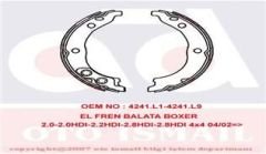 EL FREN PABUÇ BALATA BOXER-2.0-2.0HDI-2.2HDI-2.8D 2.8HDI 98 02 JUMPER98 02 DUCATO 98 02 172x42