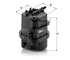 YAKIT FİLTRESİ BIPPER-NEMO-P307-P207-P206-C3-C2 1.4 HDI-FUSION-FIESTA 1.4TDCI
