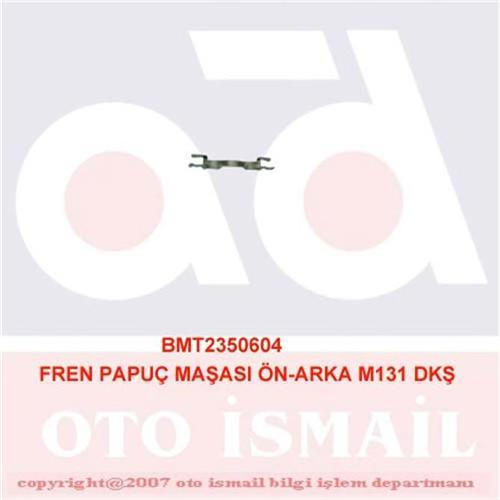 FREN PABUÇ MAŞASI ÖN-ARKA M131 DKŞ