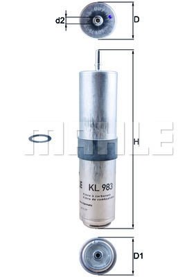 YAKIT FILTRESI BMW B37 B47 F40 F44 F45 F46 F48 F39 . MINI F54 F55 F56 F57 F60