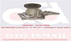 DEVİRDAİM COROLLA 1.6 16V 95-97 CARINA E 04/92-09/97