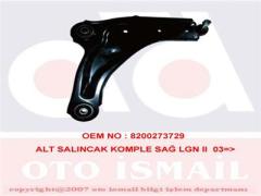 ALT SALINCAK SAĞ LAGUNA 2 1.6 16V-1.8 16V 2.0 16V 1.9DCI-2.0DC-2.2DCI 03/01