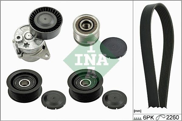 KANALLI KAYIS SETI MERCEDES W639 B906 KUTUKLU. ALTERNATOR KASNAKLI