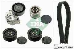 KANALLI KAYIS SETI MERCEDES W639 B906 KUTUKLU. ALTERNATOR KASNAKLI