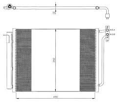 KLIMA RADYATORU BMW M54 M57 N X5 E53