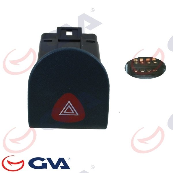 DÖRTLÜ FLAŞÖR ANAHTARI RENAULT KANGOO 01>