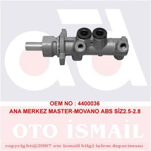 ANA MERKEZ MOVANO 2.5-2.8 99-03 MASTER 3 2.5 DCİ 2.8 DTI 3.0 DCI 00 > 25.4mm