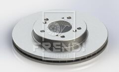 ÖN FREN DİSKİ HAVA KANALLI HONDA CR-5 2.0L B20 96-01 / HR-5 1.6L D16W1 99-07 / PRELUDE 2.0L F20A4 92-96 2.2L H22A4 97-01 282 çap x 5 bijon - Takım disk fiyatıdır