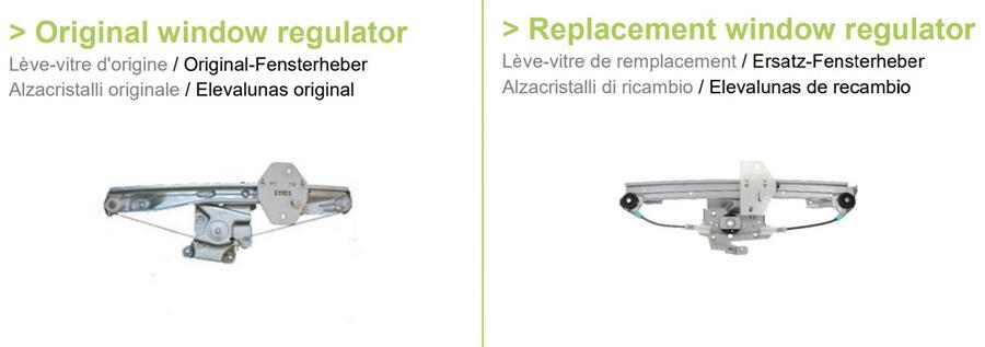 CAM MEKANİZMASI ARKA SOL RENAULT CLIO 2 98 08 CAM MEKANİZMASI BİNEK