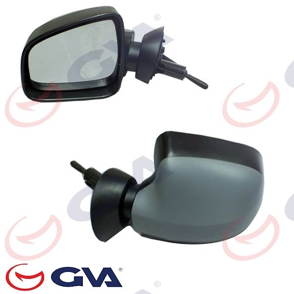 DIŞ DİKİZ AYNASI SOL LOGAN SW-MCV 08> MEKANİK ASTARLI KONVEKS VM-6801PL