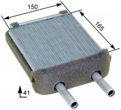 KALORİFER RDAYATÖRÜ BRAZİNG ACCENT 94-99 -GETZ 1.3 02-06 167x165x26