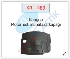 MOTOR ÜST KORUMA KAPAĞI CLIO 2-KANGOO 2-DACIA LOGAN-SANDERO 1.5 DCI K9K