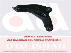 ALT SALINCAK KOMPLE SOL TRAFIC 2 1.9DCI-2.0-2.5DTI-2.5DCI-VIVARO 1.9DTI-2.0 16V-2.0CDTI-2.5DTI 01