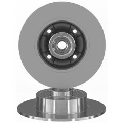 ARKA FREN AYNASI RENAULT MEGANE 2 02 MODUS 04 CLIO 3 05 240x82.5x4DELİK RULMANLI ABS SENSÖRLÜ