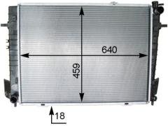 RADYATÖR BRAZİNG TUCSON 04 CRDİ CRDİ640x438x22