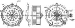 KALORIFER MOTORU BMW E65 E66 03 07 12V