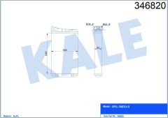 KALORİFER RADYATÖRÜ OMEGA B 239x159x42