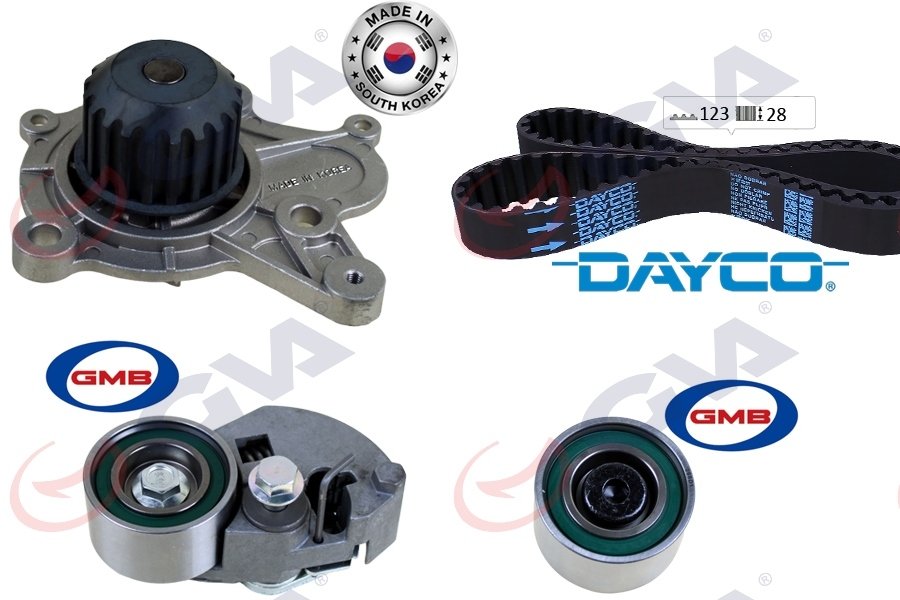 TRİGER KAYİSİ SETİ DEVİRDAİM SU POMPASI HYUNDAI ACCENT ADMIRE GETZ MATRIX 1.5L D3EA CRDİ 02-05 / SANTAFE 2.0L CRDİ 01-05 / SONATA 2.0L D4EA CRDİ DİZEL 06-11 / KIA CARENS. CERATO