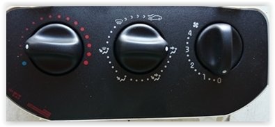 KALORİFER KUMANDATABLOSU CLIO 3 KLİMASIZ