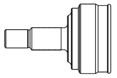 x AKS KAFASI DIŞ TRAFIC 2-V4ARO 1.9 DCI 01 15-0549