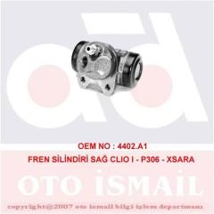 FREN SİLİNDİRİ SAĞ CLIO 1.4-1.8-1.9D-1.9RND 91-98 20.64mm