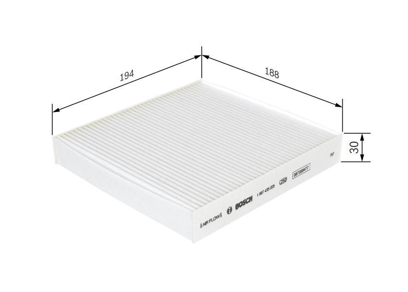 POLEN FİLTRESİ FIAT PANDA 0.9-1.3 D MULTİJET 12 500 0.9 13