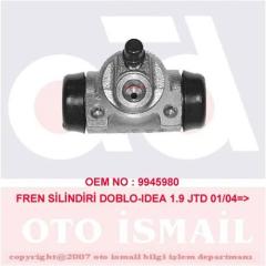 FREN SİLİNDİRİ SAĞ-SOL FIAT DOBLO-IDEA 1.9 JTD 04 > PANDA 1.2-1.3MTJ 04 > Delik:20.64mm