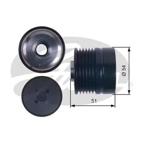 x ALTERNATÖR KASNAĞI RULMANLI GRANDE PUNTO 1.3D 05- -PUNTO EVO 1.3D 09-12 -MITO 1.3JTD 08-