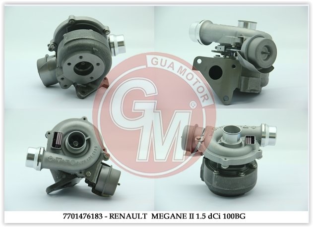 x 7701476183-TURBO CLIO 2 1.5 DCI 01/04 -MEGANE 2 1.5 DCI 02/04 -SCENIC 2 1.5 DCI 04 101 BG
