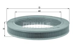 HAVA FILTRESI MERCEDES M102 W201 W124 S124