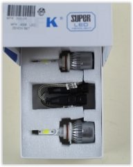 300-06 AMPÜL 12V 9006 LED XENON SET COB LED TEK DEVRE HB4