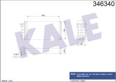 KALORİFER RADYATÖRÜ BRAVO 95-01 BRAVA 95-01 MAREA 96-02 250x140x42