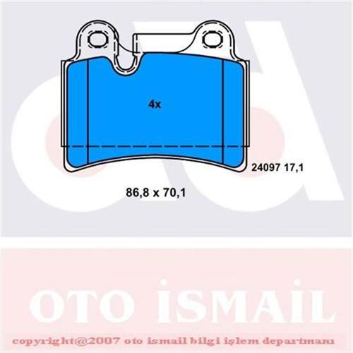 ARKA BALATA TOUAREG 3.2V6-3.6V6 FSI-4.2 V8-4.2V8 FSI-6.0 W12-2.5 R5 TDI-3.0 V6 TDI 02-10 0986TB3075